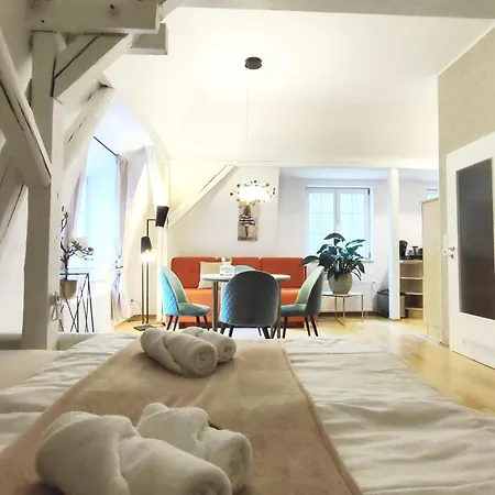 Bohnapartments Steigerwald - 3 Badezimmer - 4 Schlafzimmer - Vollausstattung - Wlan - Gratis Parkplatze *