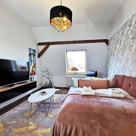 Bohnapartments Steigerwald - 3 Badezimmer - 4 Schlafzimmer - Vollausstattung - Wlan - Gratis Parkplatze Apartment